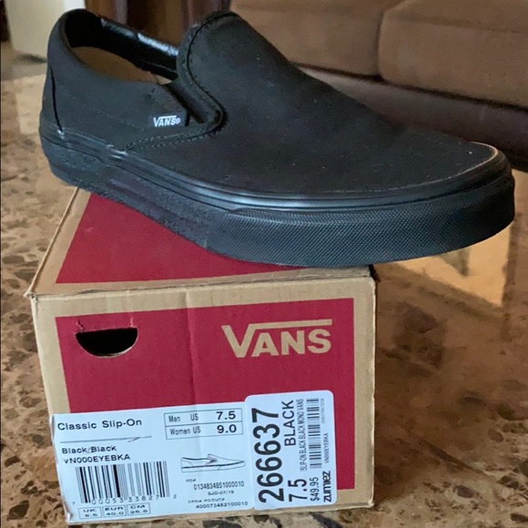 Vans Shoes - Black Vans